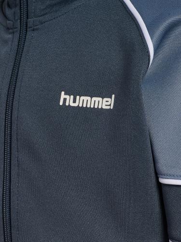Preview: Hummel Hmljr Reg Poly Block Zip Jacket - Ombre Blue