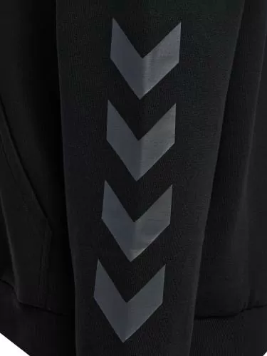 Hummel Hmlkeeper Chevron W Zip Hoodie - Black