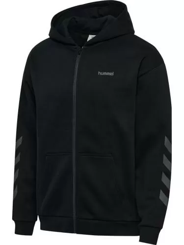 Hummel Hmlkeeper Chevron Zip Hoodie - Black