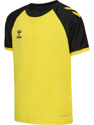 Preview: Hummel Hmlmatch League Jersey S/S Kids - Blazing Yellow/Black