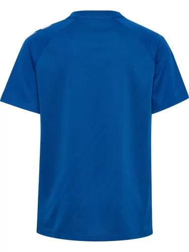 Hummel Hmlmatch Striped Jersey S/S Kids - True Blue/True Red