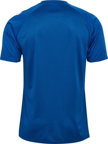 Preview: Hummel Hmlmatch Striped Jersey S/S - True Blue/True Red