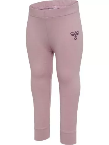 Hummel Hmlmini 2-Pack Tights - Black Plum/Sea Fog