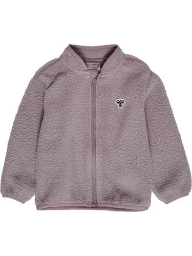 Hummel Hmlmini Atlas Fleece Zip Jacket - Gray Ridge