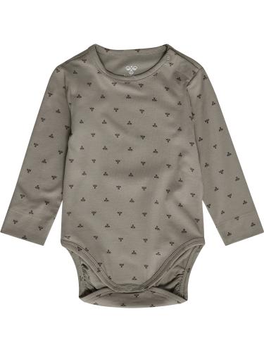 Preview: Hummel Hmlmini Bee Aop Body L/S - Vintage Khaki