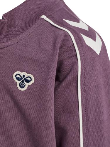 Hummel Hmlmini Co Reg Track Suit - Black Plum