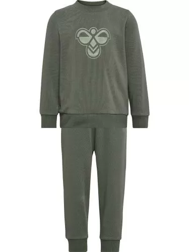 Hummel Hmlmini Jersey Crewsuit Bee - Castor Gray