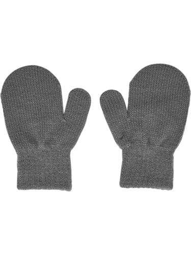 Preview: Hummel Hmlmini Knit Mittens 2-Pack - Dark Gull Gray