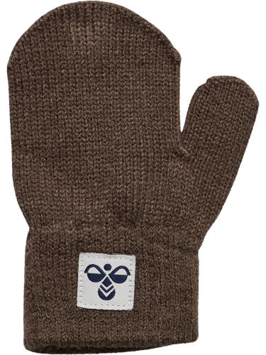 Preview: Hummel Hmlmini Knit Mittens 2-Pack - Peppercorn