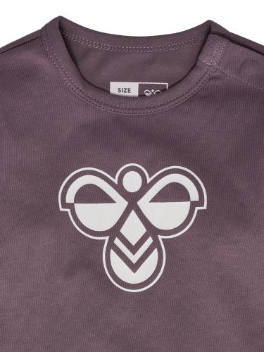 Preview: Hummel Hmlmini Logo Body L/S - Black Plum