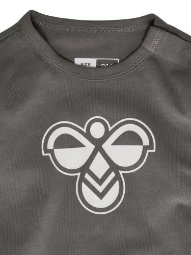 Hummel Hmlmini Logo Body L/S - Dark Gull Gray