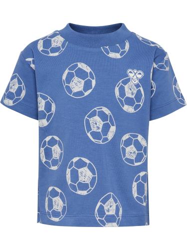 Preview: Hummel Hmlmini Loose Aop T-Shirt S/S - Dutch Blue