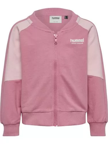 Hummel Hmlmini Loose Block Zip Jacket - Pale Lilac
