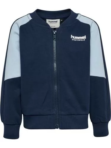 Hummel Hmlmini Loose Block Zip Jacket - Skyway