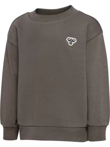 Hummel Hmlmini Loose Crewneck Bee - Dark Gull Gray