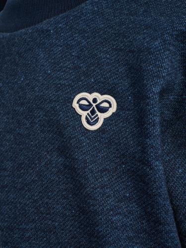 Preview: Hummel Hmlmini Loose Dnm Crewneck Bee - Dress Blues