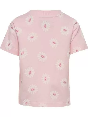 Hummel Hmlmini Loose Flower T-Shirt S/S - Pale Lilac