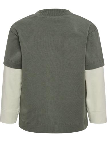 Preview: Hummel Hmlmini Loose Layer T-Shirt L/S - Castor Gray