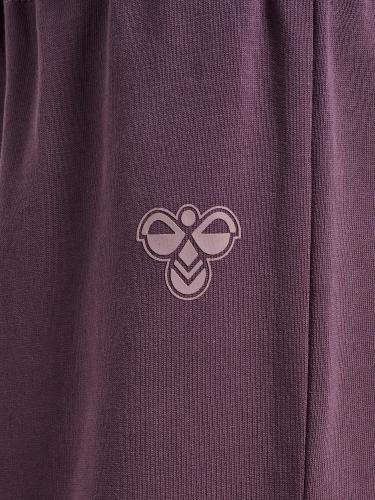 Preview: Hummel Hmlmini Loose Solid Adj Waist Pants - Black Plum
