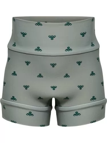 Hummel Hmlmini Neoprene Aop Swim Shorts - Shadow