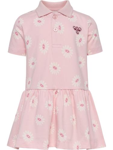 Preview: Hummel Hmlmini Reg Flower Polo Dress S/S - Pale Lilac