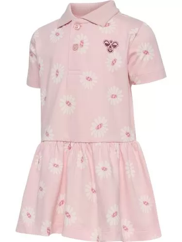 Hummel Hmlmini Reg Flower Polo Dress S/S - Pale Lilac
