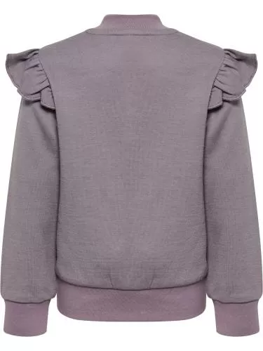 Hummel Hmlmini Wool G Zip Jacket Bee - Gray Ridge