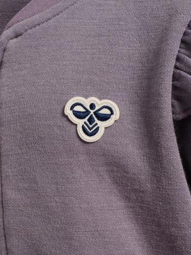 Preview: Hummel Hmlmini Wool G Zip Jacket Bee - Gray Ridge