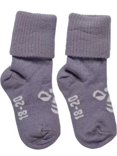 Hummel Hmlmini Wool Socks - Gray Ridge