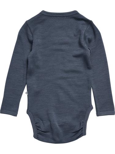 Preview: Hummel Hmlmini Wool Solid Body L/S - Ombre Blue