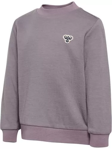 Hummel Hmlmini Wool Sweatshirt Bee - Gray Ridge