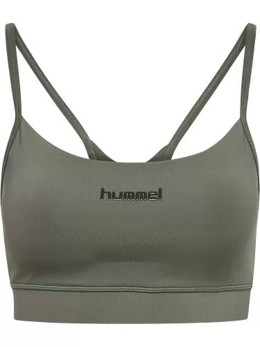 Hummel Hmlprima Medium Support Bra - Castor Gray