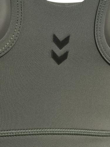 Preview: Hummel Hmlprima Medium Support Bra - Castor Gray