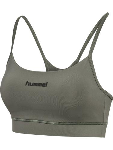 Preview: Hummel Hmlprima Medium Support Bra - Castor Gray