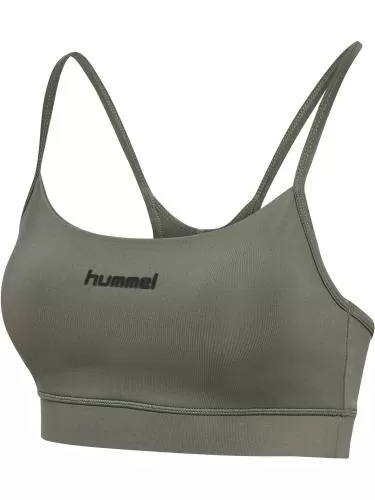 Hummel Hmlprima Medium Support Bra - Castor Gray