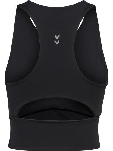 Preview: Hummel Hmlpulse Medium Support Bra Top - Black