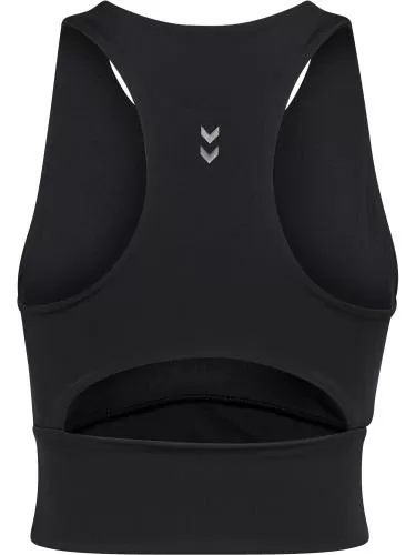 Hummel Hmlpulse Medium Support Bra Top - Black