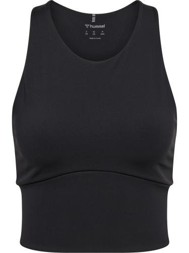Preview: Hummel Hmlpulse Medium Support Bra Top - Black