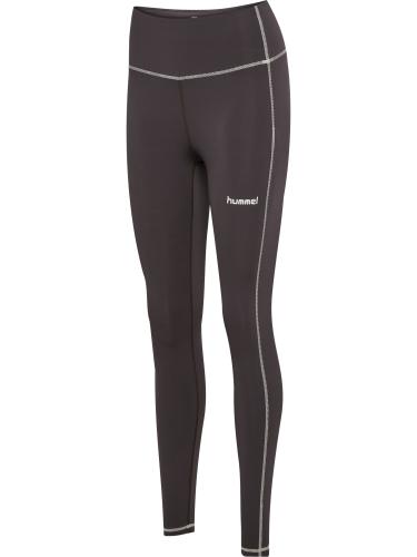 Preview: Hummel Hmlpulse Retro High Waist Tights - Shale