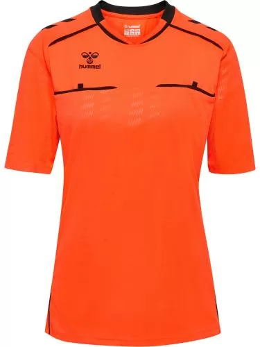 Hummel Hmlreferee Jersey S/S Woman - Neon Orange