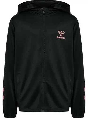 Hummel Hmlshimmer Track Jacket Kids - Black/Bridal Rose