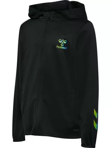 Hummel Hmlshimmer Track Jacket Kids - Black/Limeade