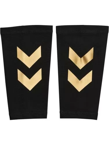 Hummel Hmlshin Guards Hyper Fit - Transparent/Black/Gold