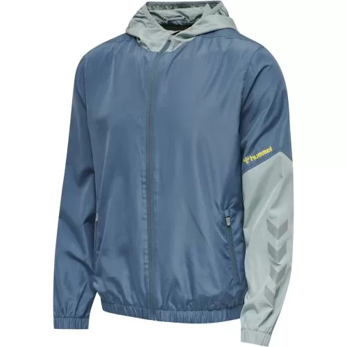 Hummel Hmlsullivan Loose Zip Hoodie - China Blue