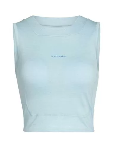 Icebreaker Women ZoneKnitâ„¢ Cropped Bra-Tank - haze