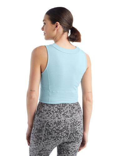 Preview: Icebreaker Women ZoneKnitâ„¢ Cropped Bra-Tank - haze