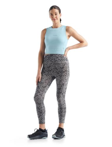 Preview: Icebreaker Women ZoneKnitâ„¢ Cropped Bra-Tank - haze