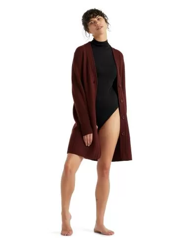 Icebreaker Women Queens LS High Neck Bodysuit - black