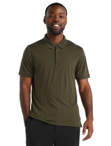 Preview: Icebreaker Men Tech Lite II SS Polo - loden