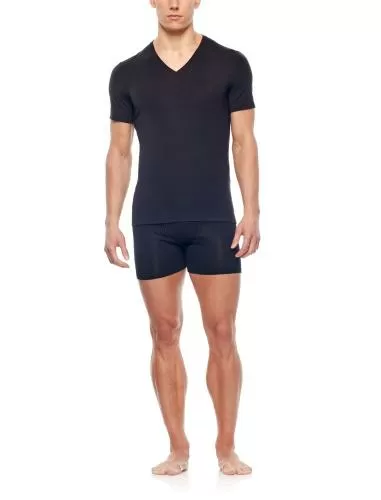 Icebreaker Men Anatomica SS V - black